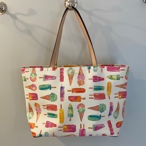 Kate spade popsicle tote bag